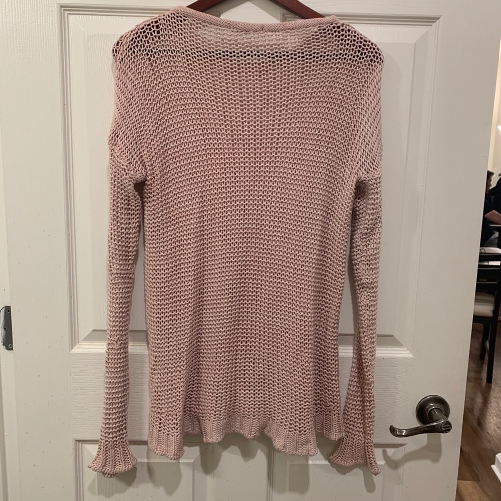Brandy Melville Blush Pink Knit Sweater - Picture 6 of 6